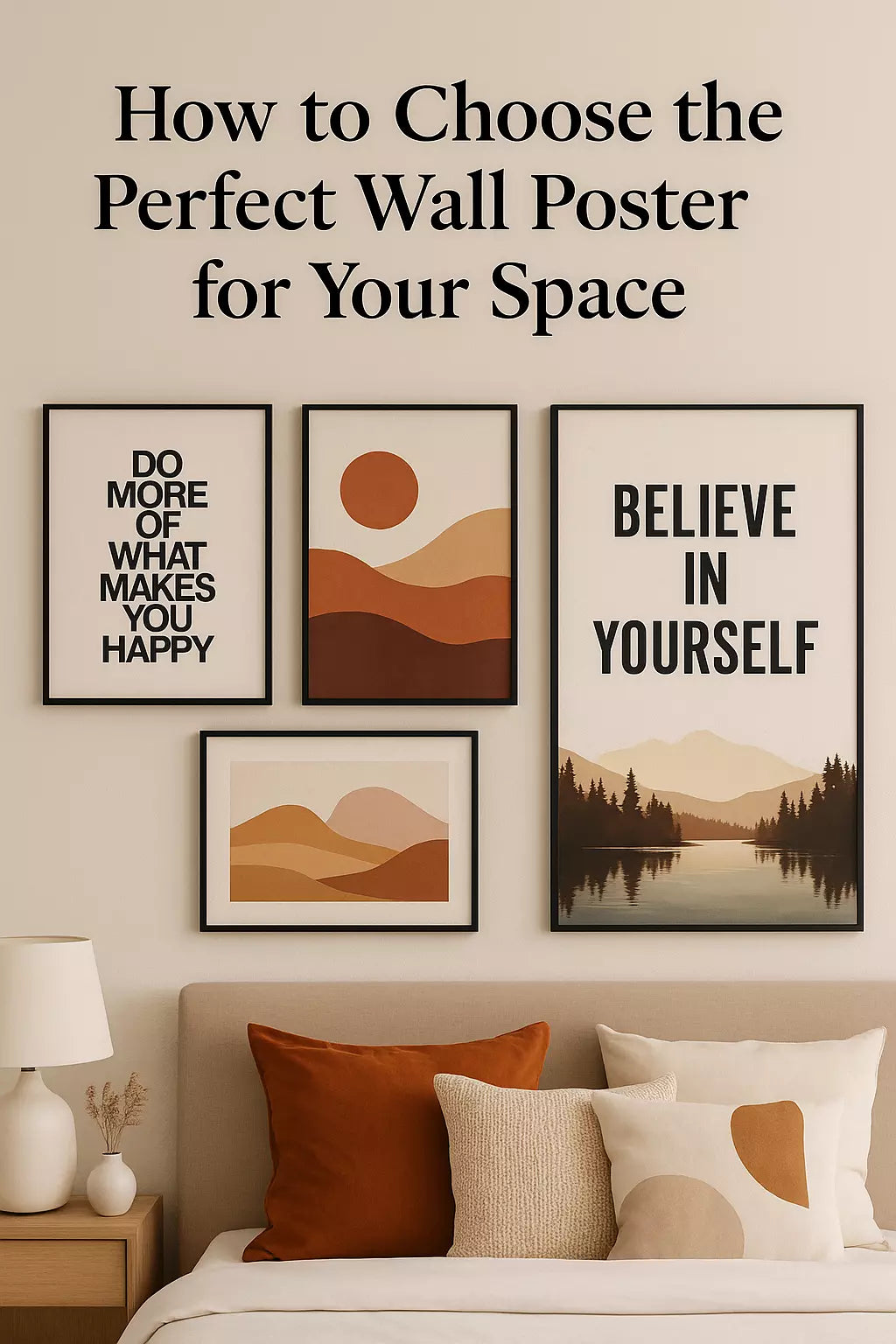 How to Choose the Perfect Wall Poster for Your Space | Everanta