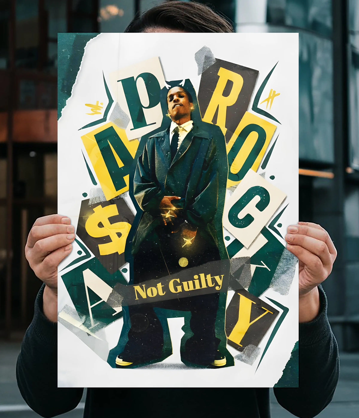 A$AP Rocky Not Guilty Poster Main Image - Everanta