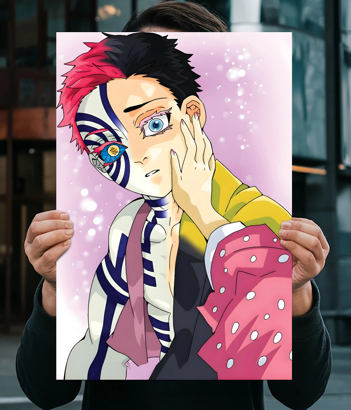 Akaza Emotion Moment – Demon Slayer Poster Main Image - Everanta