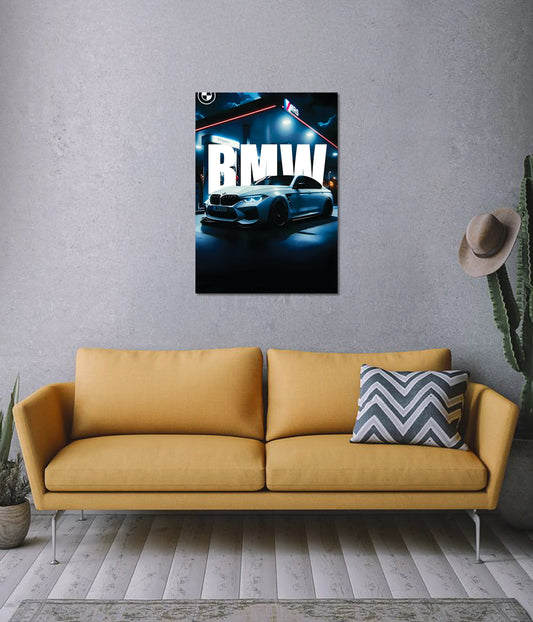 BMW M-Series Wall Poster – Premium Car Wall Art - Everanta