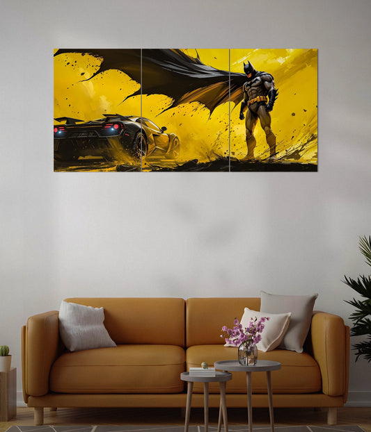 Batman Vengeance Ride – Superhero Split Poster Image - Everanta