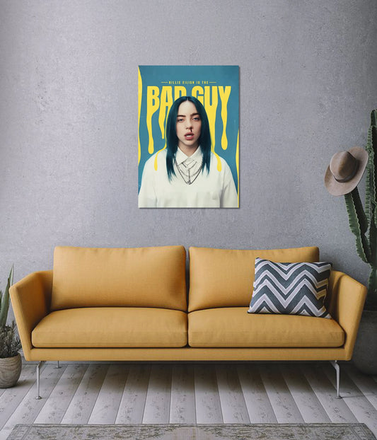 Billie Eilish – Bad Guy Wall Poster - Everanta