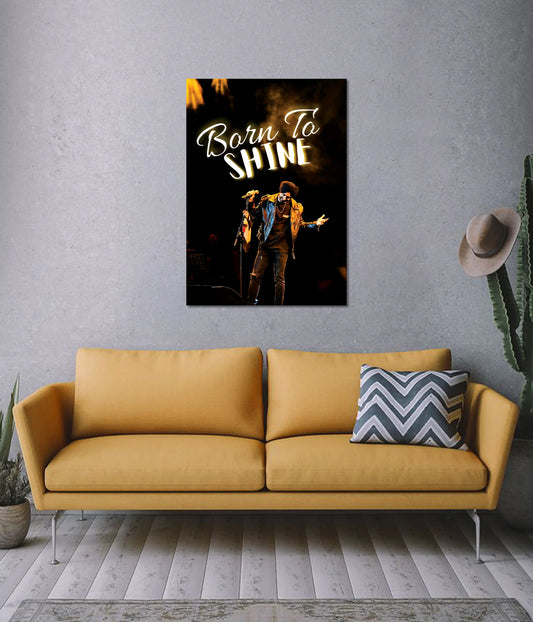 Born To Shine – Diljit Dosanjh Concert Wall Poster on Wall - Everanta