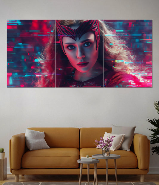 Chaos Magic - Scarlet Witch Split Wall Poster - Everanta