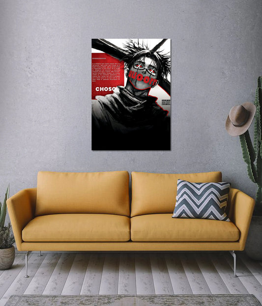 Choso Blood Manipulation Poster on Wall - Everanta