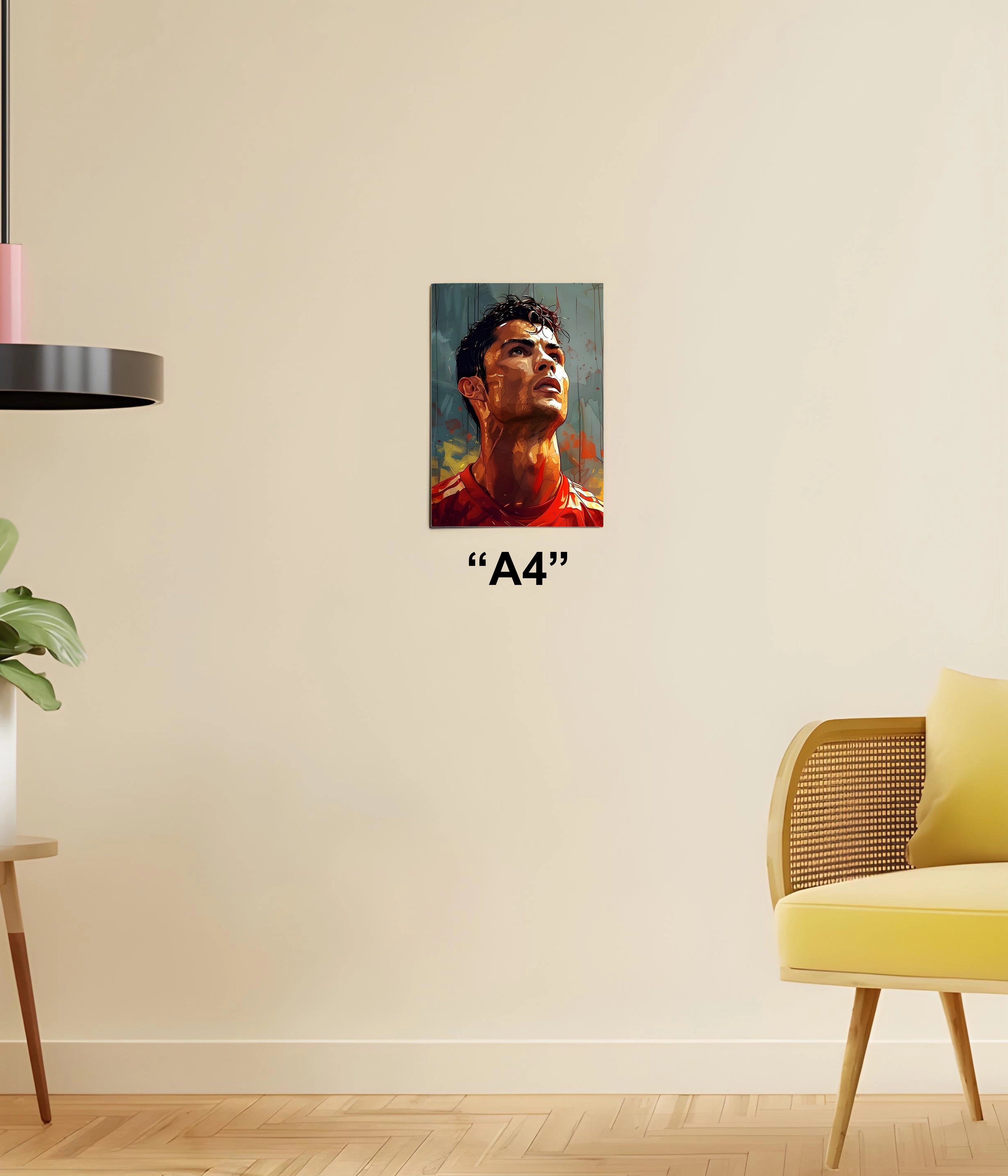 Cristiano Ronaldo – Legacy in Motion Sports Poster A4 Size - Everanta