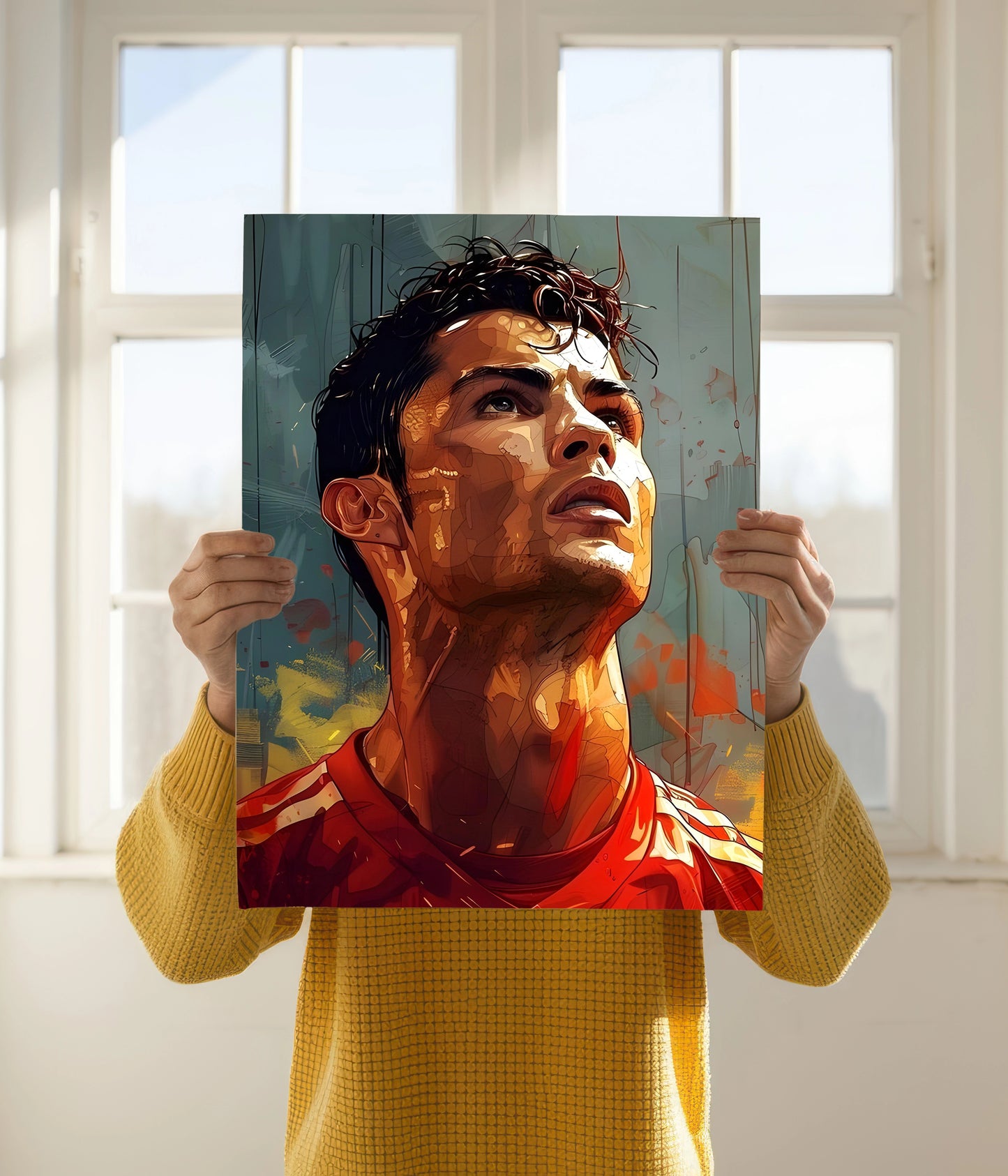 Cristiano Ronaldo – Legacy in Motion Sports Poster - Everanta