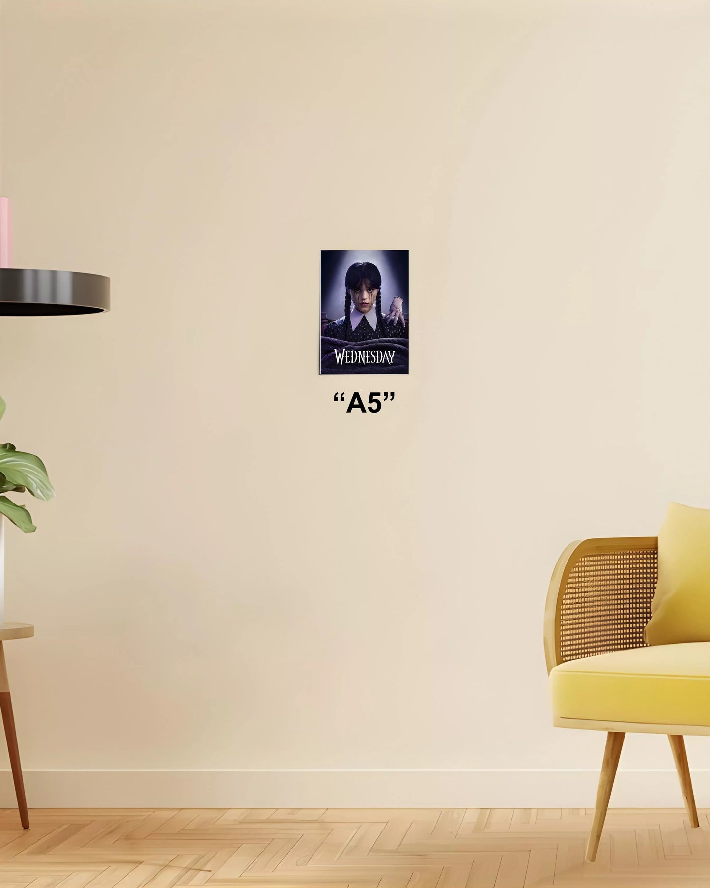 Dark Vibes – Wednesday Wall Poster A5 Size - Everanta