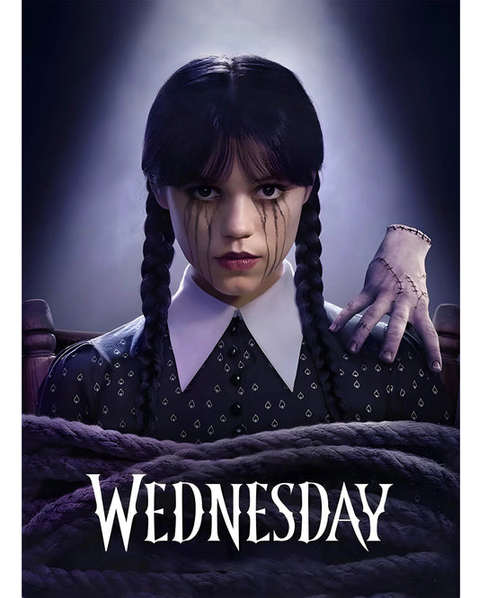 Dark Vibes – Wednesday Wall Poster Main Image - Everanta