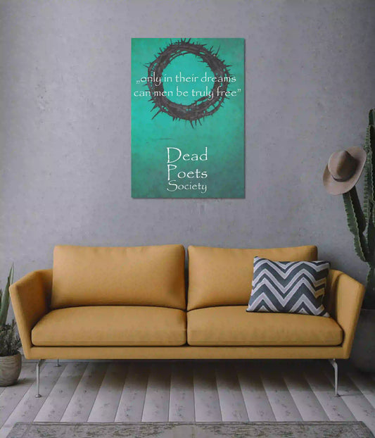 Dead Poets Society Quote Poster on Wall - Everanta