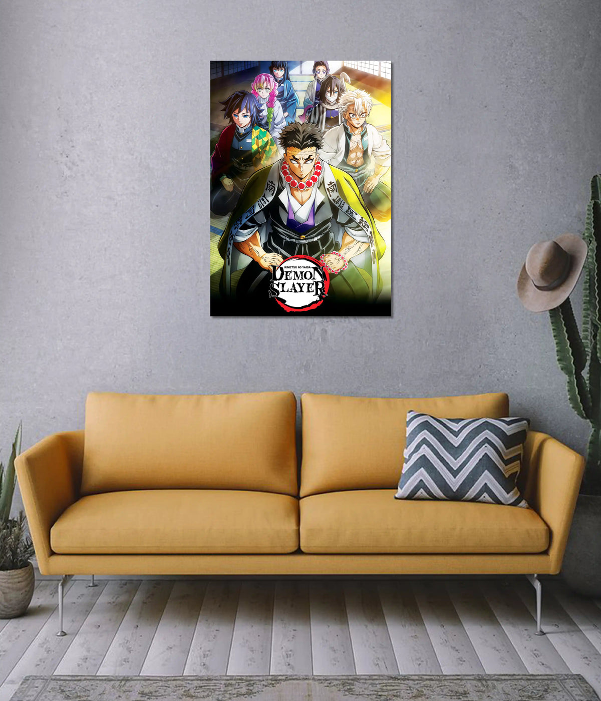 Demon Slayer Hashira Squad Poster on Wall - Everanta