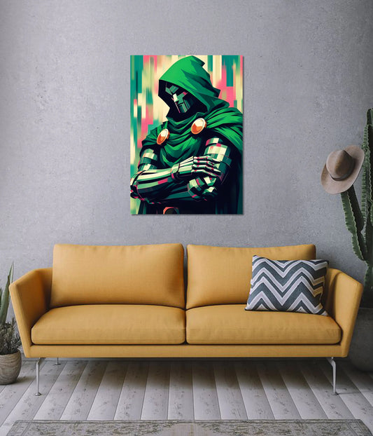 Doctor Doom “The Ruler’s Wrath” Poster on wall - Everanta