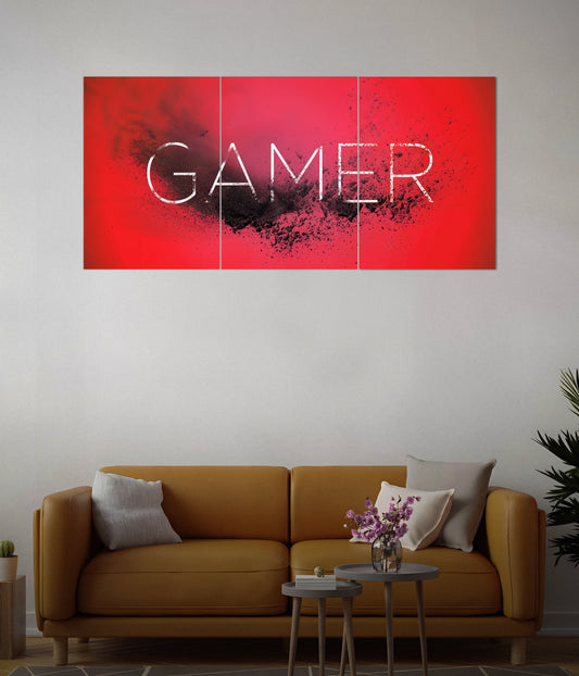 Gamer Mode – Split Poster for Gaming Setup - Everanta