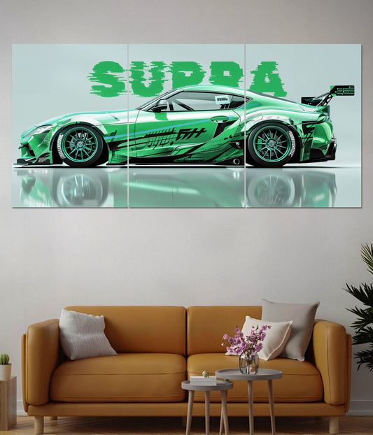 Green Supra Split Wall Poster - Everanta