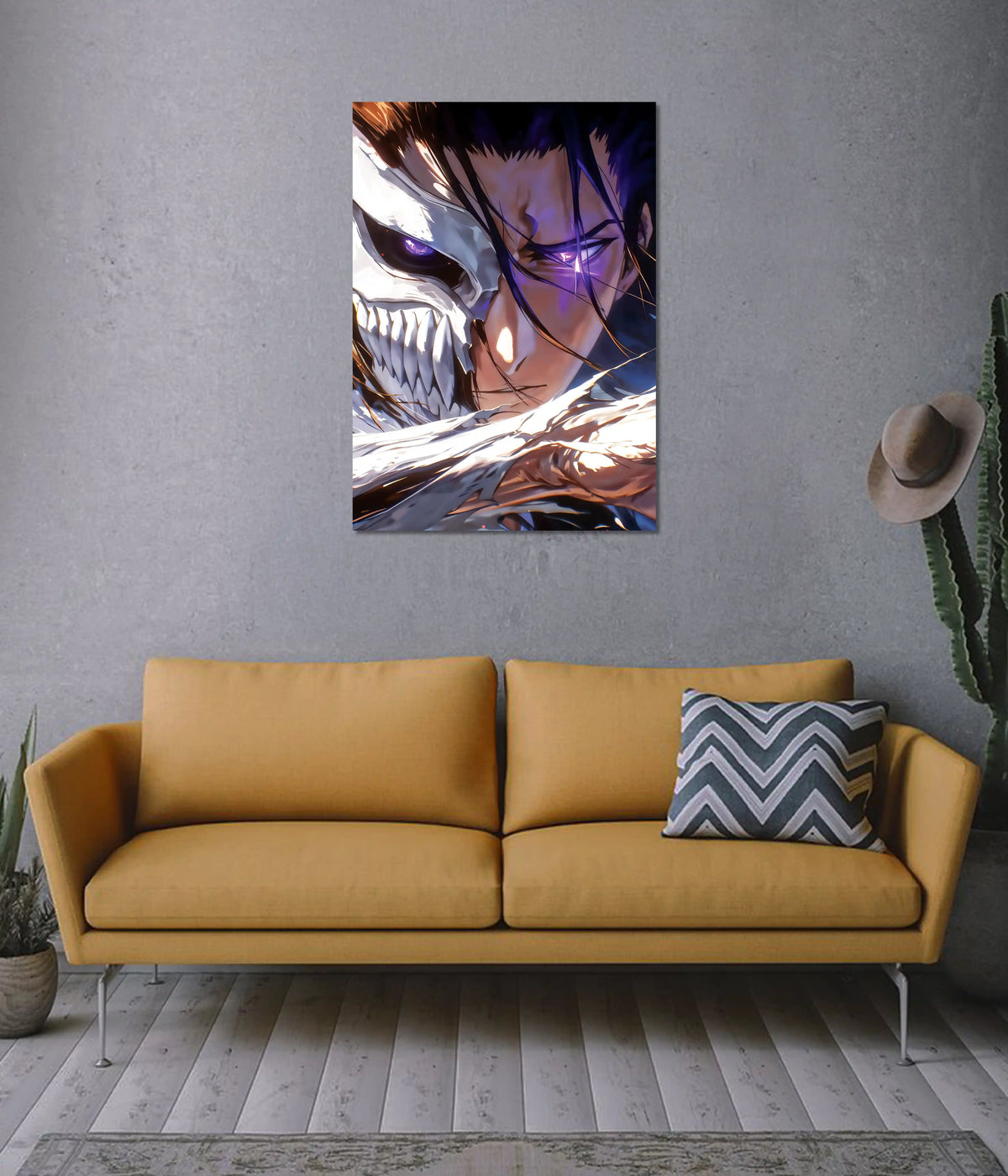 Ichigo Hollow Form Bleach Poster on Wall - Everanta