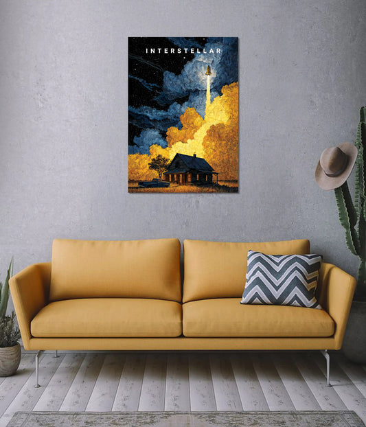 Interstellar – Journey Beyond the Stars Poster on Wall - Everanta