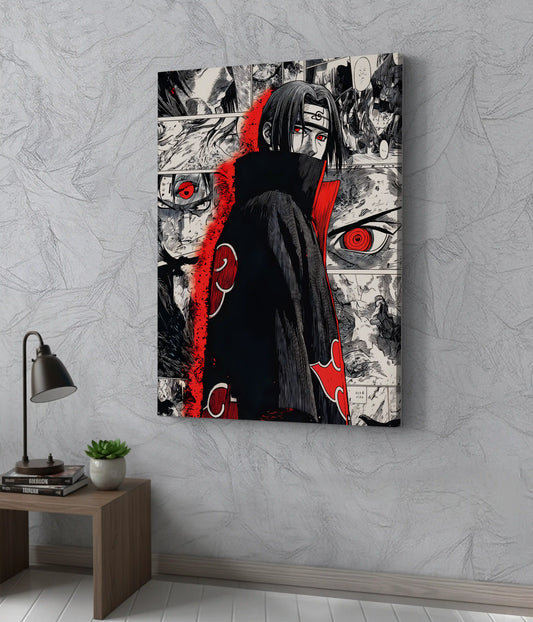 Itachi Uchiha – Anime Canvas Print on Wall - Everanta