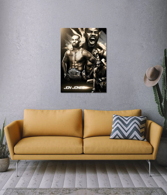 Jon Jones – UFC Champion Wall Poster - Everanta