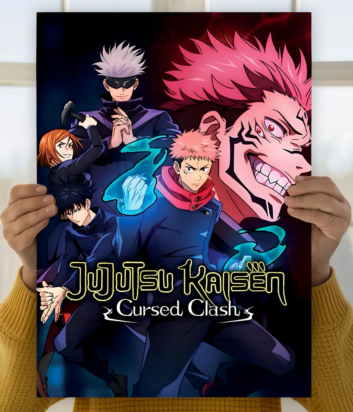 Jujutsu Kaisen Cursed Clash Poster Main Image - Everanta