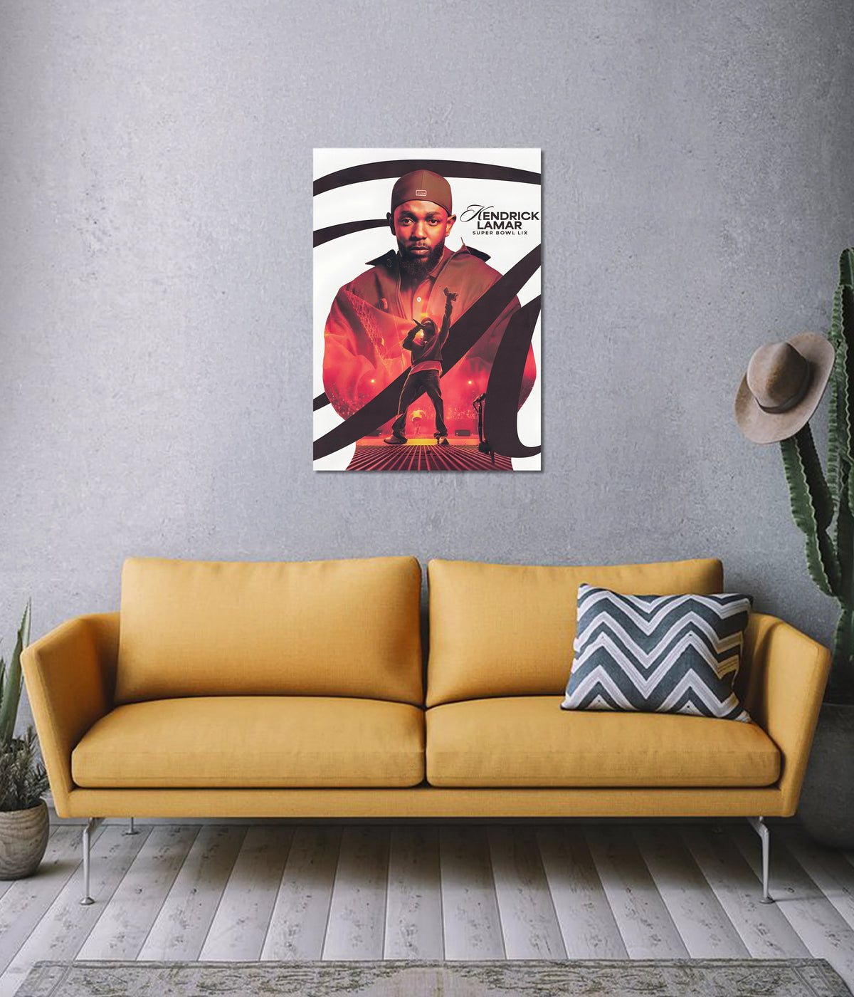 Kendrick Lamar – Super Bowl Performance Wall Poster - Everanta