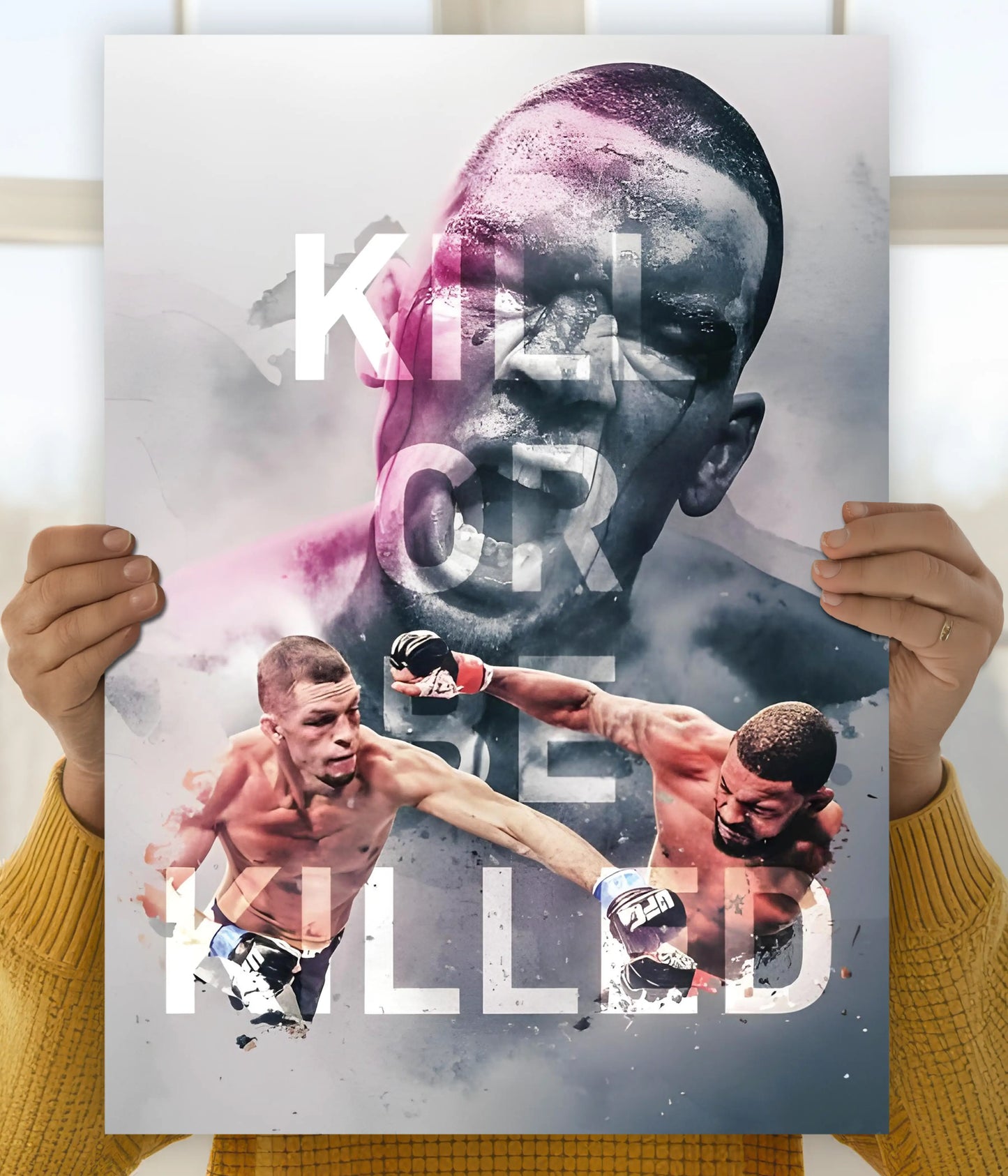 Kill or Be Killed – UFC Motivation Wall Poster Main Image - Everanta