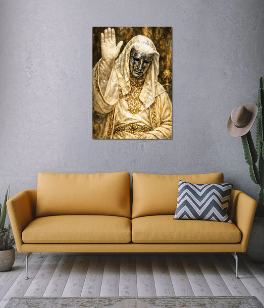 King Baldwin IV Masked King Movie Wall Poster on Wall - Everanta