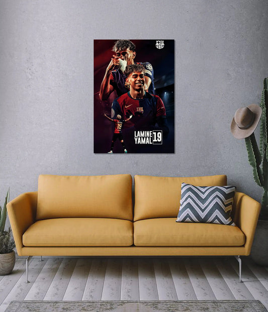 Lamine Yamal – Rise of a Wonderkid Poster on Wall - Everanta
