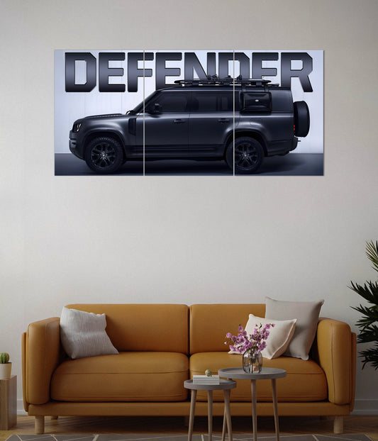 Land Rover Defender Split Poster Second Image - Everanta