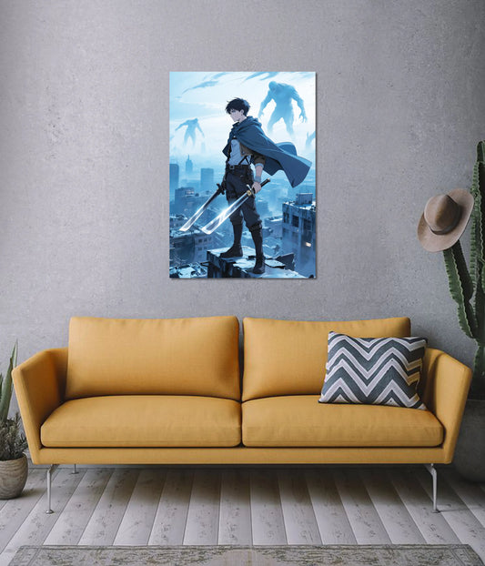 Levi Ackerman – Strongest Soldier Poster on Wall - Everanta
