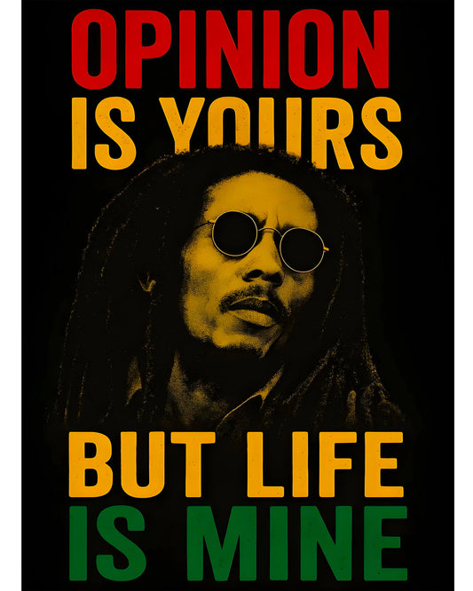 Life Is Mine – Bob Marley Wall Poster Main Image - Everanta