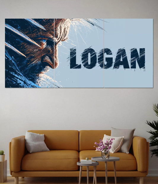 Logan Wolverine Split Poster – Marvel Superhero - Everanta