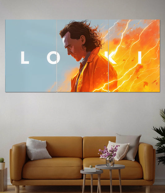 Loki TVA Split Poster - Everanta