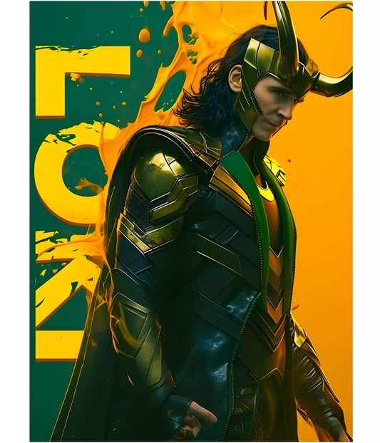 Loki – The God of Mischief Wall Poster Main Image - Everanta