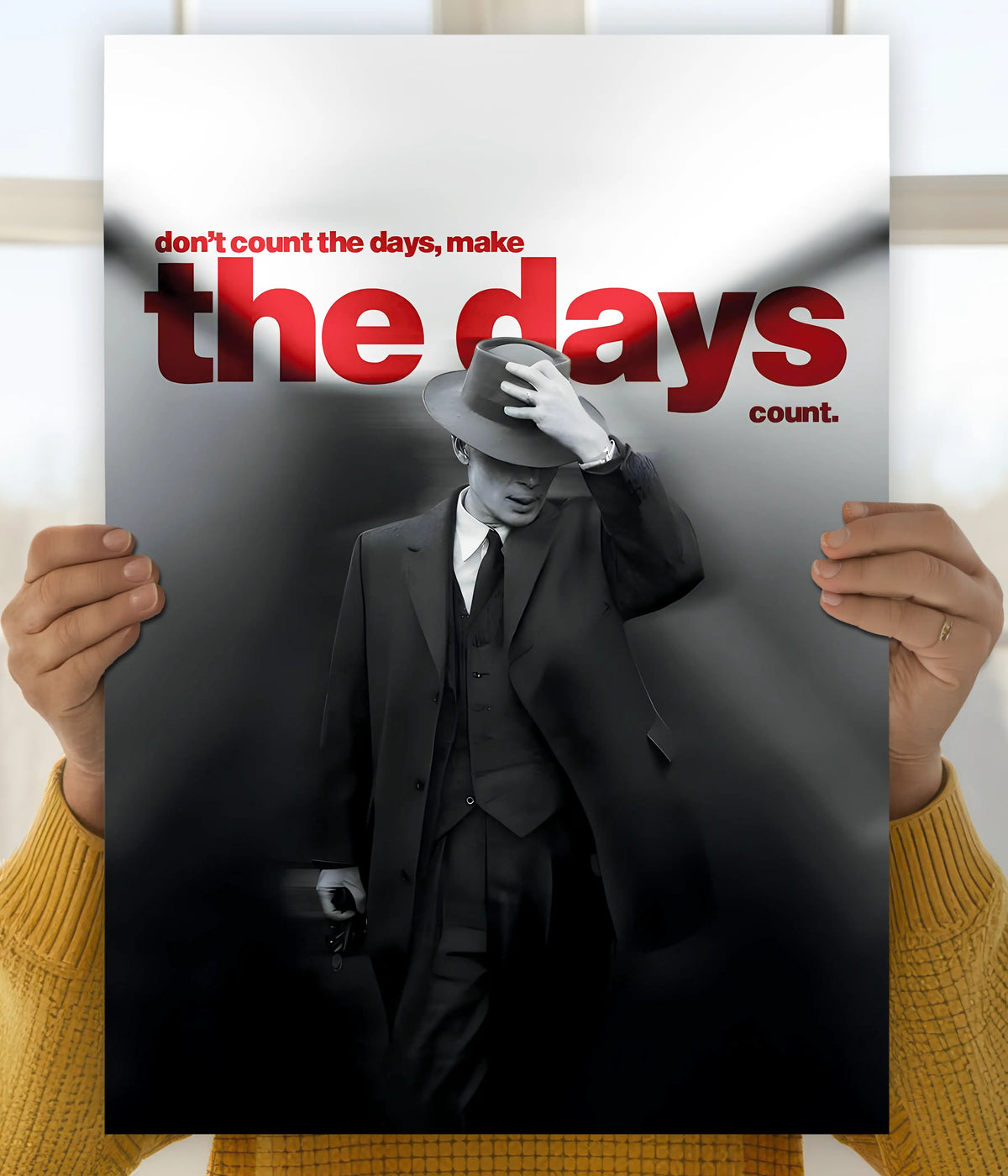 Make the Days Count – Motivational Wall Poster Main Image - Everanta