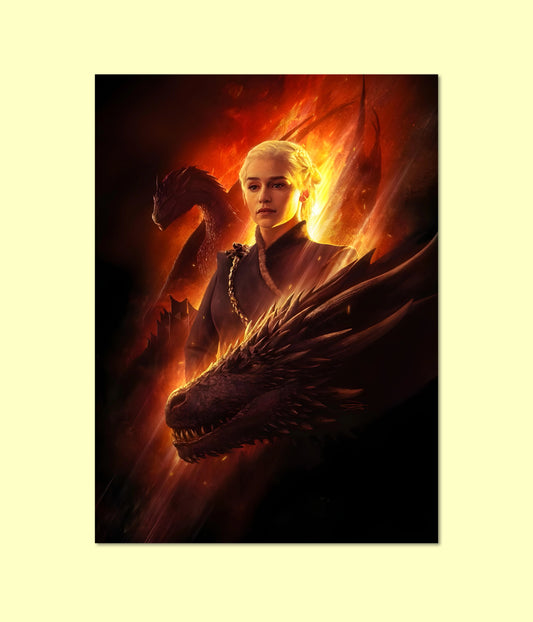 Mother of Dragons – Game of Thrones Poster Main Image - Everanta