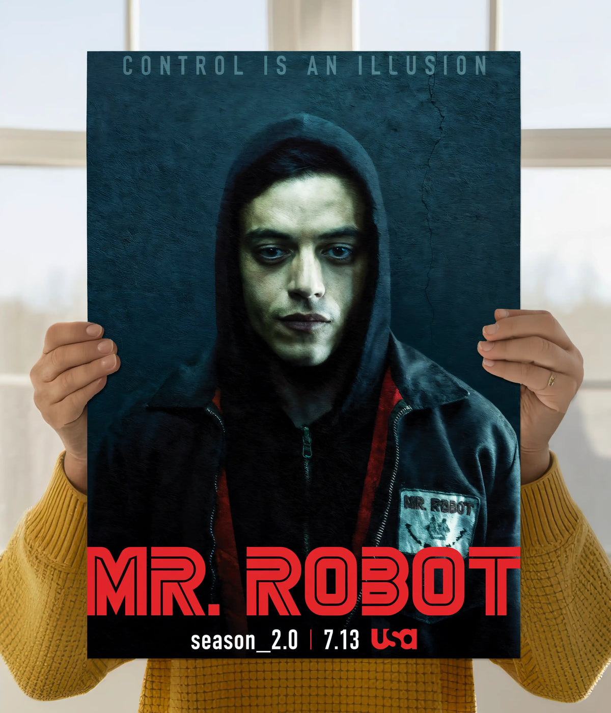Mr. Robot: Control Is an Illusion Poster Main Image - Everanta