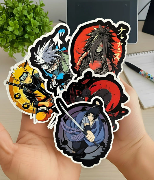 Naruto Anime Sticker Pack in Hand - Everanta