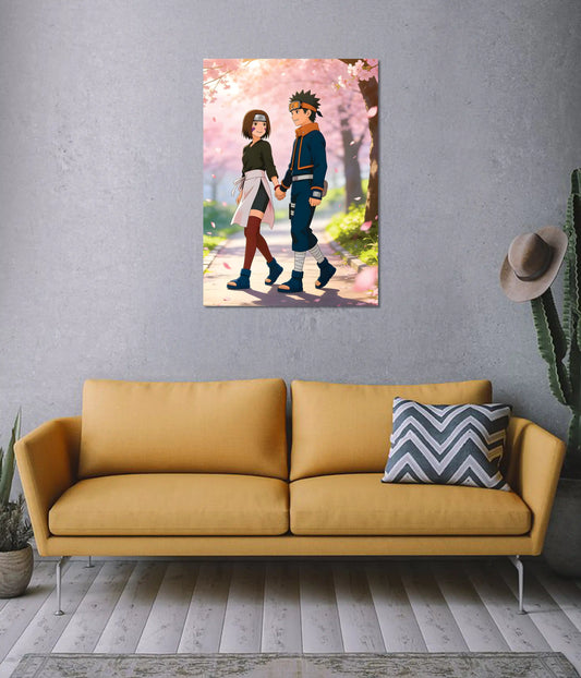 Naruto Spring Promise – Anime Love Poster on Wall - Everanta