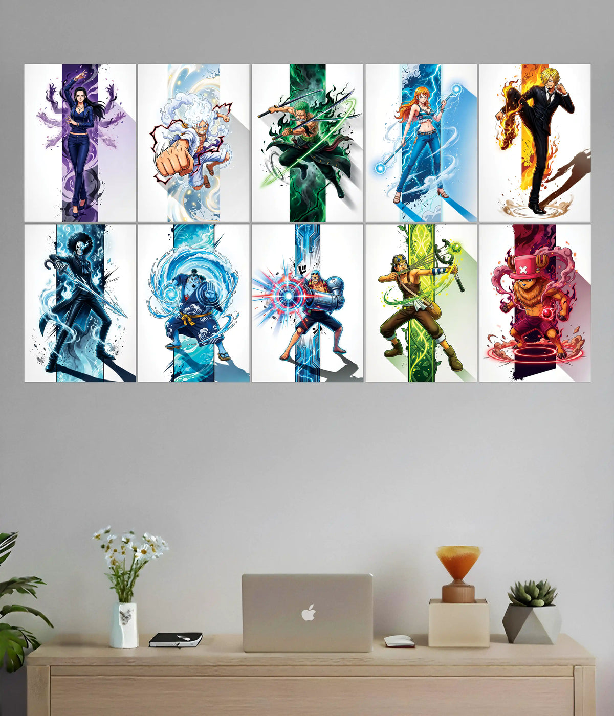 One Piece Power Crew 10-Piece Poster Set Main Image - Everanta