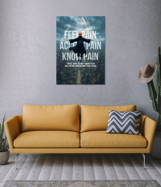 Pain (Nagato) – Know Pain, Feel Pain Naruto Poster on Wall - Everanta