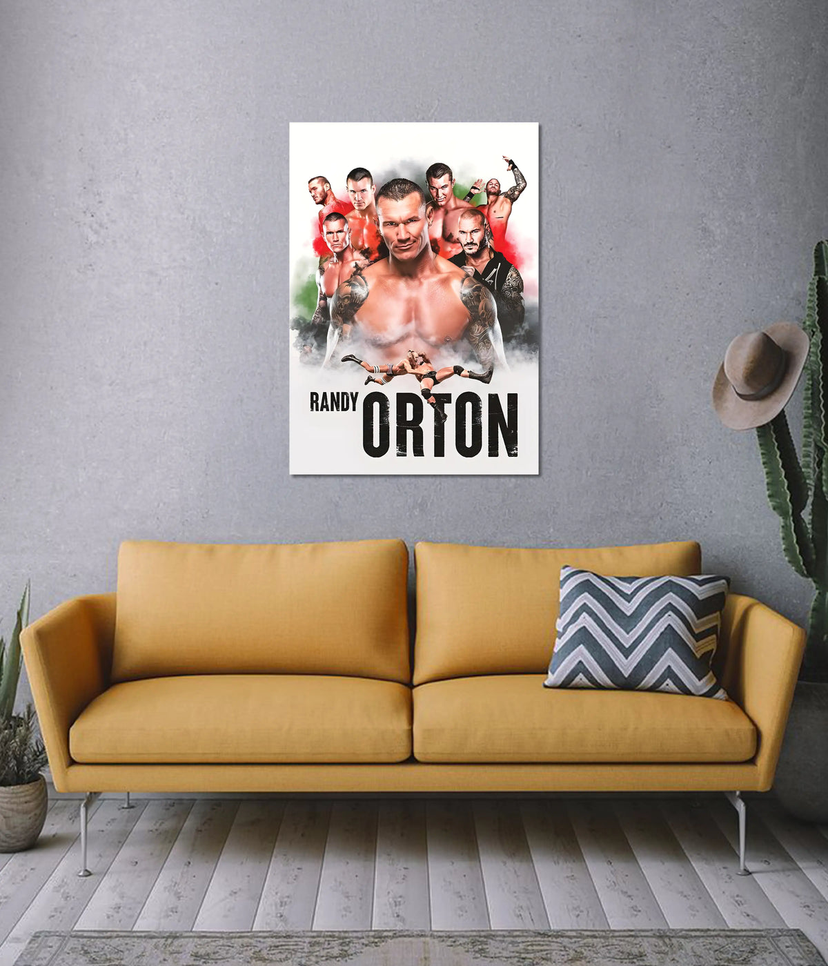Randy Orton WWE Wall Poster on Wall - Everanta