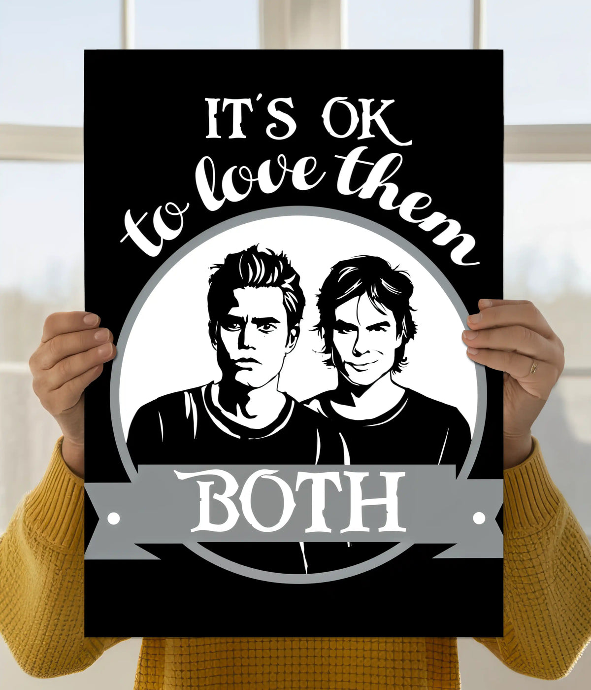 Salvatore Brothers – “It’s OK to Love Them Both” Poster Main Image - Everanta