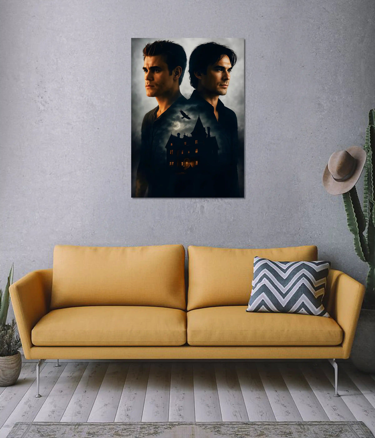 Salvatore Brothers Legacy Wall Poster on Wall - Everanta