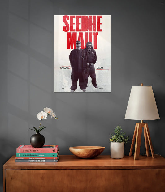 Seedhe Maut – Encore × Calm Metal Poster on Wall - Everanta