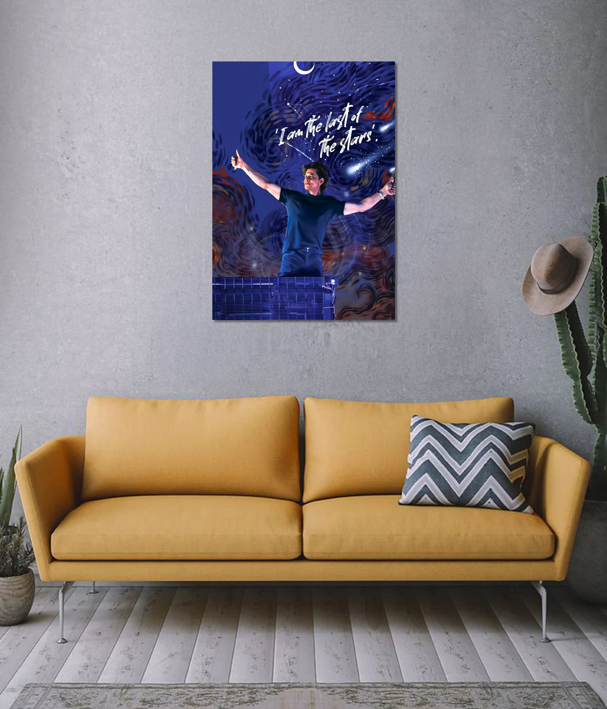 Shah Rukh Khan – The Last of the Stars Poster on Wall - Everanta