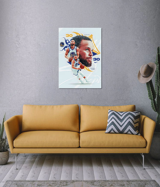 Stephen Curry – Golden Shot Wall Poster - Everanta