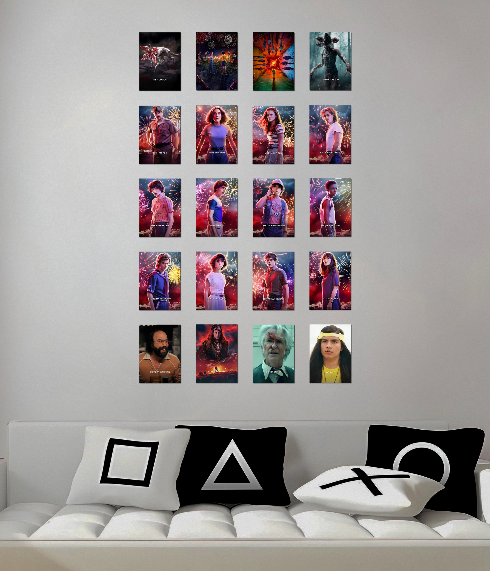 Stranger Things Poster Set of 20 Posters - Everanta