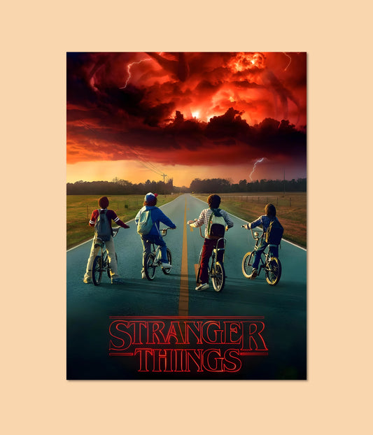 Stranger Things Retro Vibes Wall Poster Main Image - Everanta