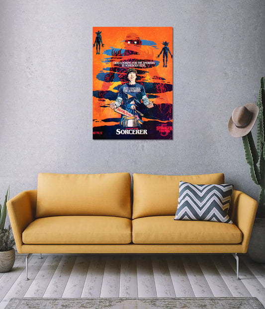 Stranger Things – The Answers Within Poster on Wall - Everanta