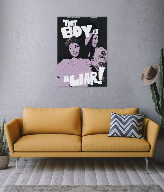 That Boy Is a Liar – PinkPantheress x Ice Spice Poster on Wall - Everanta